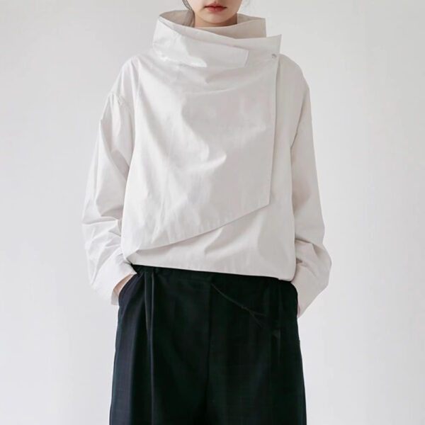 Long Sleeve Loose Stand-up Collar Jacket