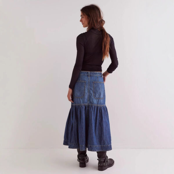 Fashion Personality Retro Women's Casual Denim Skirt - Image 5
